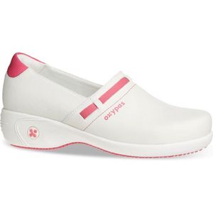 Oxypas - Lucia ESD - Werkschoen - Fuchsia - Lederen Buitenkant