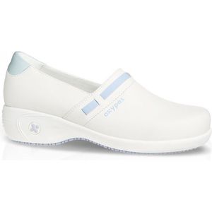 Oxypas - Lucia ESD - Werkschoen - Fuchsia - Lederen Buitenkant