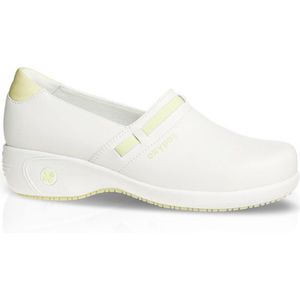 Oxypas - Lucia ESD - Werkschoen - Fuchsia - Lederen Buitenkant