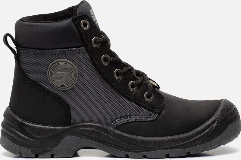 Safety Jogger - Dakar - Werkschoen - Zwart - Stalen Neuskap - Slipvast