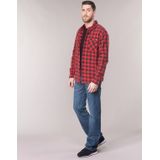 Levis  527 SLIM BOOT CUT  Broeken  heren Blauw