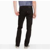 LEVI'S - Slim Jeans - Zwart - Katoen