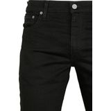 LEVI'S - Slim Jeans - Zwart - Katoen