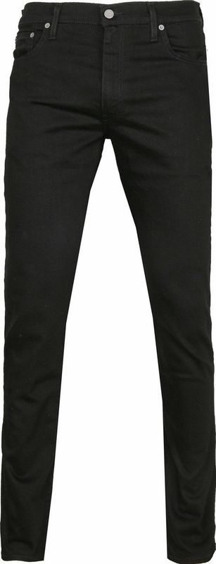 LEVI'S - Slim Jeans - Zwart - Katoen
