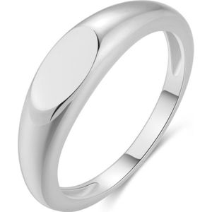 Twice As Nice Ring in zilver, ovaal 52