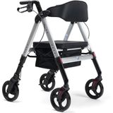 Goliat - Rollator - Zwart - Aluminium - Belastbaar tot 200 kg