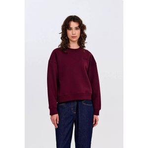 CKS - Swan - Sweater - Donkerrood