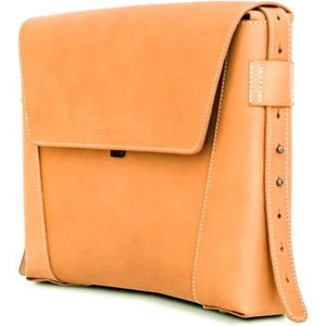 Werk & Laptoptassen Vanguard By Ruitertassen Vigilante Briefcase Naturel - Heren