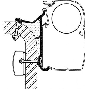 Hymer B2 Klasse Adapter voor serie 5