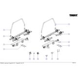 Thule U-Bolt M6 X 135/78/135 - Stevige Bevestiging voor Dakdragers