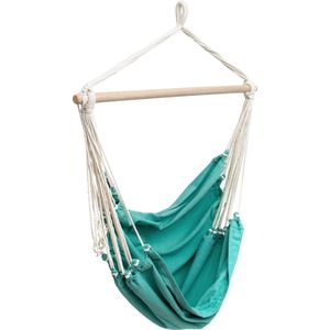 Hespéride Hangstoel Jade - Ontspanningsstoel - 100 X H135 cm - Turquoise