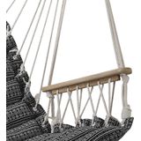 Hespéride Hangstoel Jade - Ontspanningsstoel - 100x135cm - Zwart