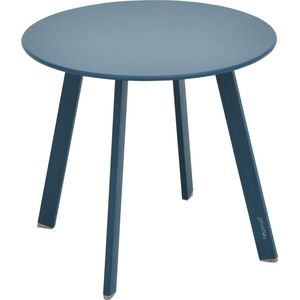 Hesperide Saona Ronde bijzettafel Canard - Blauw - Dia 50cm - Bijzettafel voor buiten