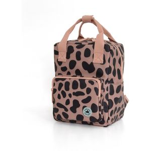 Studio Ditte Small backpack Jaguar vlekken roze - Studio Ditte - Kinderrugzak - Peuterrugzak - Kleut