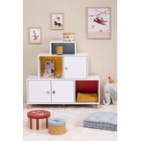 Atmosphera Kids Circus boekenkast / Kast - 88 x 30 x H94 cm