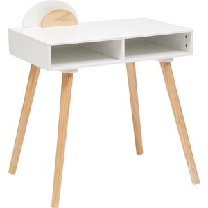 Atmosphera Kids Galip Bureau - Kind - Wit - Hout - 87 x 47 x H 75cm