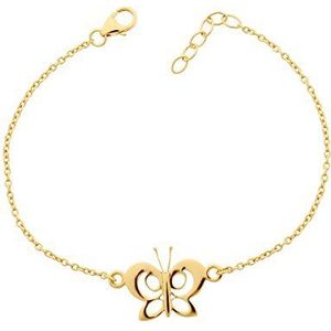 Orphelia - Butterfly - Armband - Goud - 925 Sterling Zilver