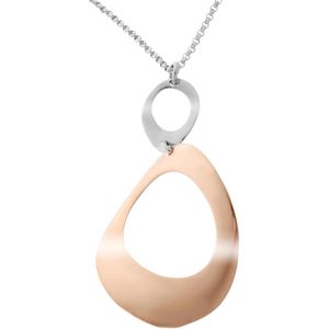 Orphelia - Isotta - Ketting - Zilver/Roze - 925 Sterling Zilver