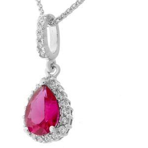 Orphelia - Enora - Dames Ketting met Hanger - Zilver - 925 Sterling Zilver