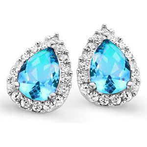 Orphelia ZO-7226/BT/1 - Oorbel - 925 Zilver - Zirkonia - 1 cm