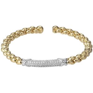 ORPHELIA - Bangle - Zilver - Verguld - Cubic Zirkonia - Nikkelvrij