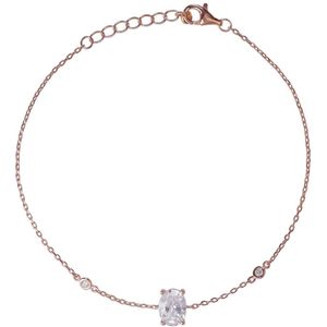 Orphelia - Elodie - Armband - Roze - 925 Sterling Zilver