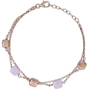 Orphelia - Joelle - Armband - Rosé - 925 Sterling Zilver