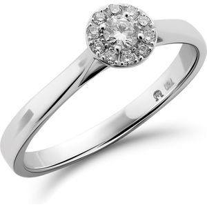 Orphelia RD-3921/10/58 - Ring - Goud 18 kt - Diamant 0.18 ct - 18.50 mm / maat 58