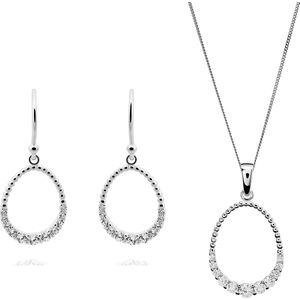 Orphelia SET-7494 - Ketting(en) met oorbel(len) - Zilver 925