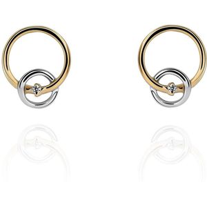 Orphelia  ZO-7503/1 - Oorknoppen - Zilver 925 - Zirkonia - 1.5 cm