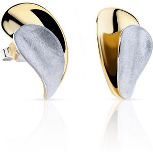 Orphelia - Ameliana - Oorbellen - Zilver/Goud - 925 Sterling Zilver