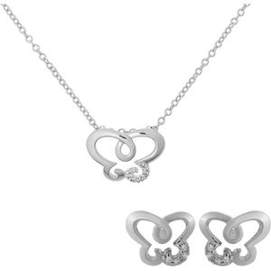 Orphelia SET-7088 - Ketting(en) met oorbel(len) - Zilver 925