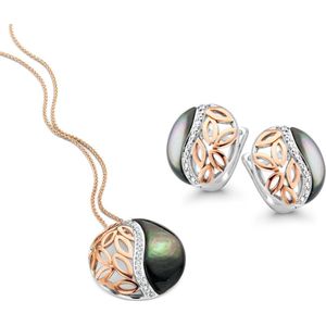Orphelia SET-7112 - Ketting(en) met oorbel(len) - Zilver 925