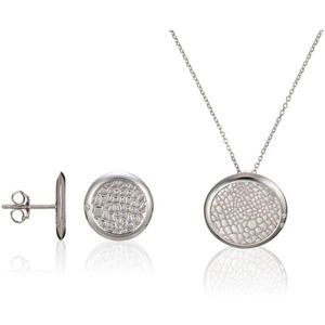 Orphelia SET-5924 - Ketting(en) met oorbel(len) - Zilver 925