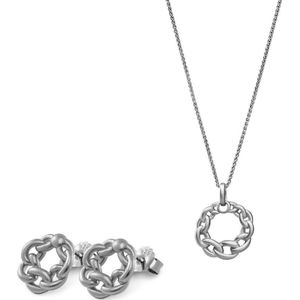 Orphelia SET-7516 - Ketting(en) met oorbel(len) - Zilver 925