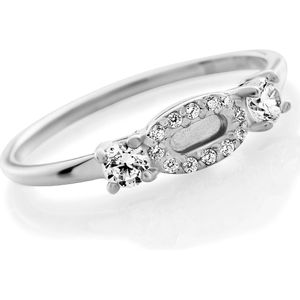 Orphelia - Lily - Ring - Zilver - 925 Sterling Zilver