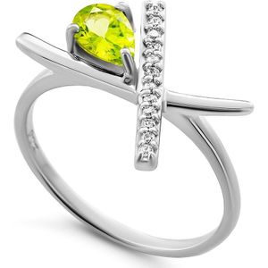 Orphelia - Charlotte - Ring - Zilver - 925 Sterling Zilver