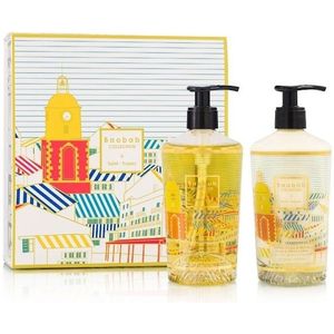 Baobab Collection - Body Wellness À Saint-Tropez - Cosmetica Set - Unisex - Vloeibare Handzeep 350 ml - Hand en Lichaams Lotion 350 ml