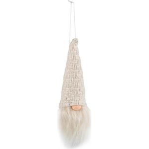 J-Line Hanger Kerstman Textiel Beige