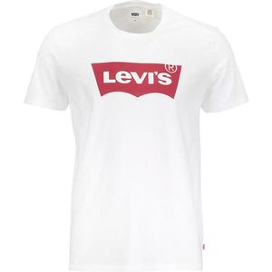 Levi' T shirt Logo Wit Heren Print T shirts