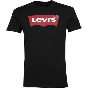 Levi's - Graphic Set-In Neck T-Shirt - Blauw - Katoen