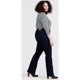 Jeans - Rinsed - Shaping - Hoog Taillehoogte - Met Riemlussen