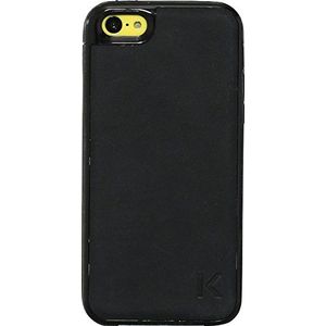 THE KASE Siliconen beschermhoes voor Apple iPhone 5C, zwart