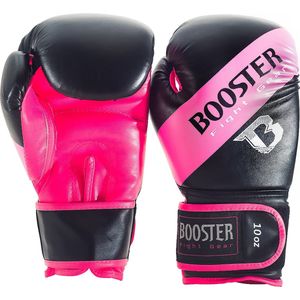 Booster BT Sparring (kick)bokshandschoenen Zwart/Roze 6 oz