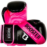 Booster BT Sparring (kick)bokshandschoenen Zwart/Roze 8 oz