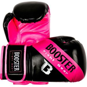 Booster BT Sparring (kick)bokshandschoenen Zwart/Roze 8 oz