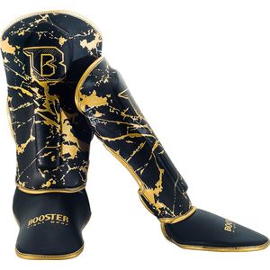 Booster Fightgear - Scheenbeschermers - SG Youth Gold Marble - S