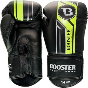 Booster Fightgear - Bokshandschoenen BGL V9 Zwart/Geel - 12oz