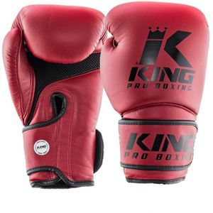 King (kick)bokshandschoenen KPB Star Mesh 3 Rood 16oz