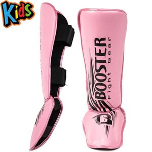 Booster Fight Gear Junior Scheenbeschermers SG Champion Roze - XS